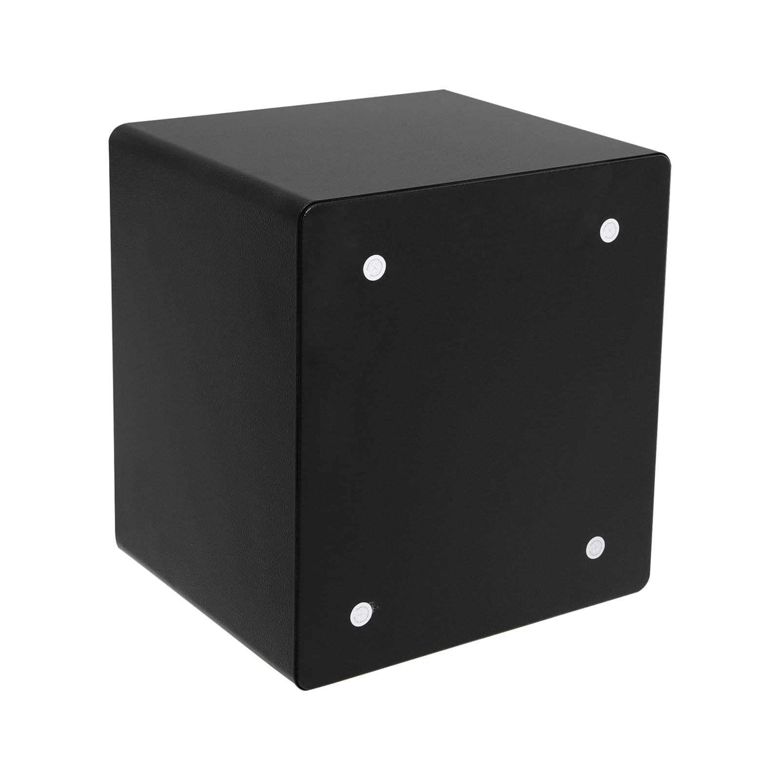 Piccola cassaforte per casa, cassaforte con password + chiave, a doppio piano, per ufficio e casa, allarme in caso di errore, luce LED, 36 x 30 x 40 cm