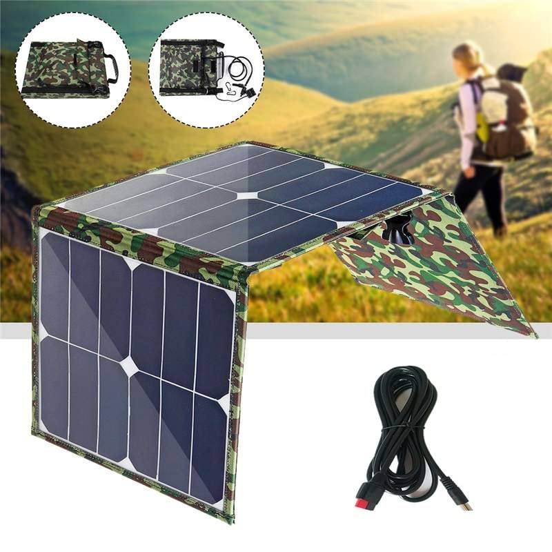 Pannello Solare Pannello Solare 40W Solar Folding Pack Pannello Solare Fotovoltaico Pannello Solare Portatile