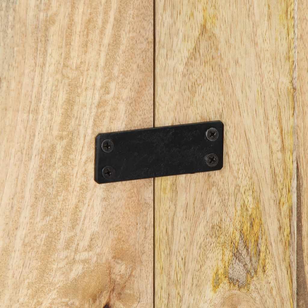 vidaXL Cabecero de Cama 180 cm Madera Maciza de Mango Rugoso