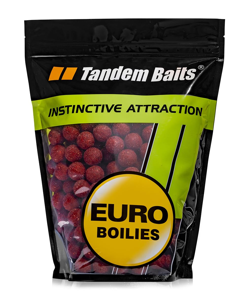 Tandem Baits Euro Boilies Mulberry Fishing Bait Boilie For Big Fish Angling Carp Accessories For Professionals & Hobby Anglers 22 mm 1 kg