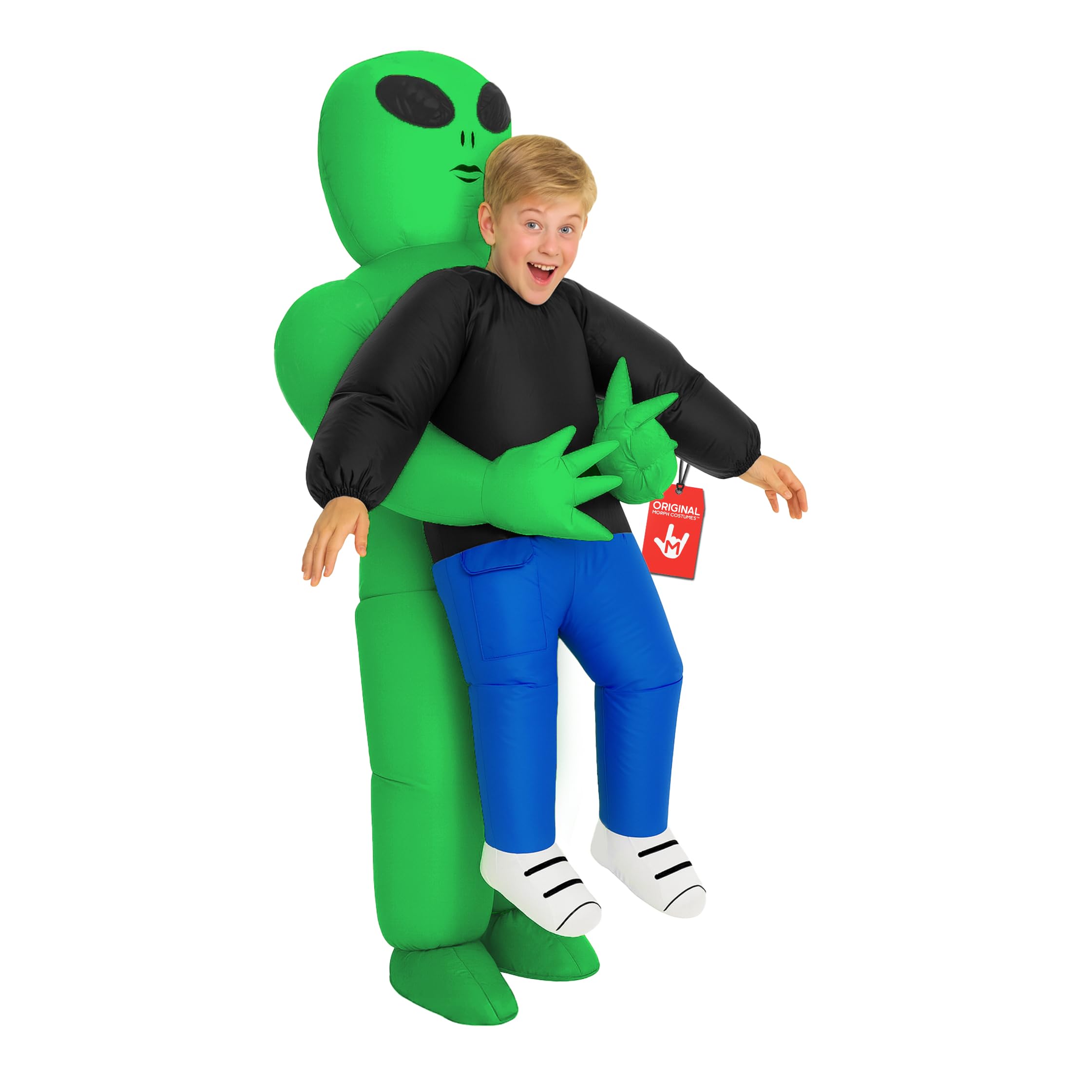 Snapklik.com : Kids Alien Costume, Inflatable Alien Costume Kids ...