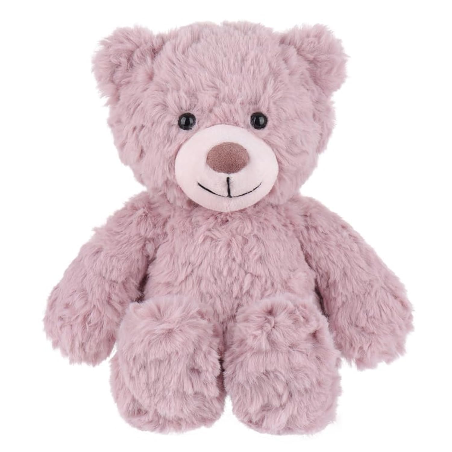 Apricot Lamb Toys Plush Pink Purple Flower Teddy Bear Stuffed Animal Soft Cuddly Perfect for Child 8 Inches