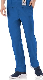White Swan Brands F3 Fundamentals by White Swan Unisex Elastic Waist Cargo Scrub Pant Small Tall Royal