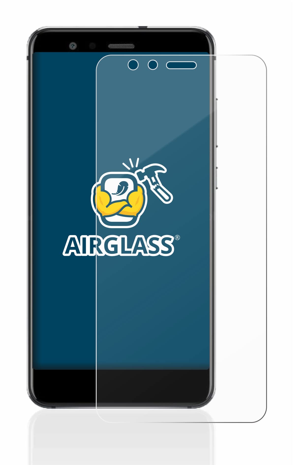 BROTECT AirGlass Vetro Opaco (1 Pezzo/i, Huawei P10