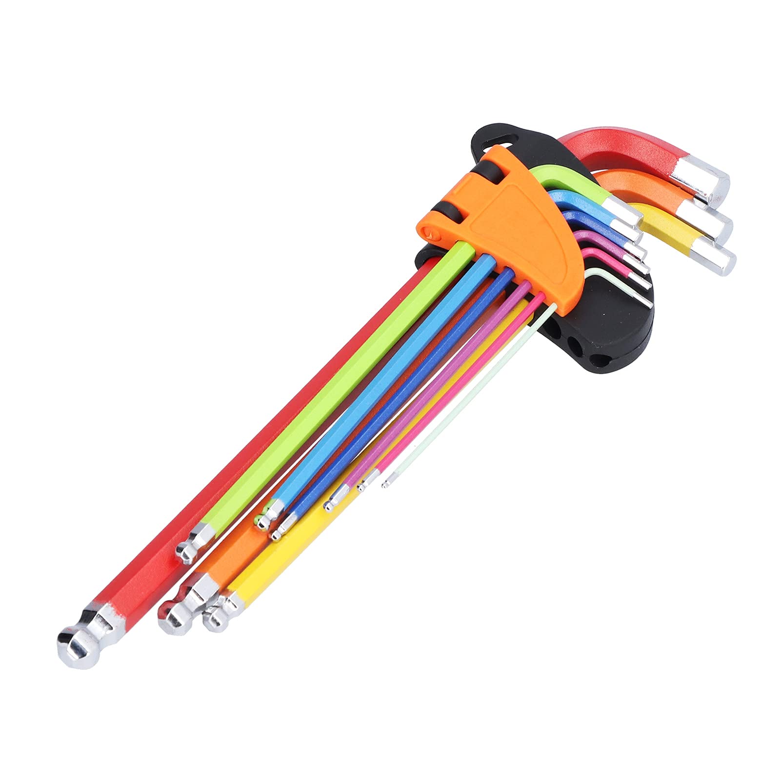 けーすけ KCHOICE® Hexs Wrench Set, Hex Keys 1.5‑10mm Ball End with Foldable