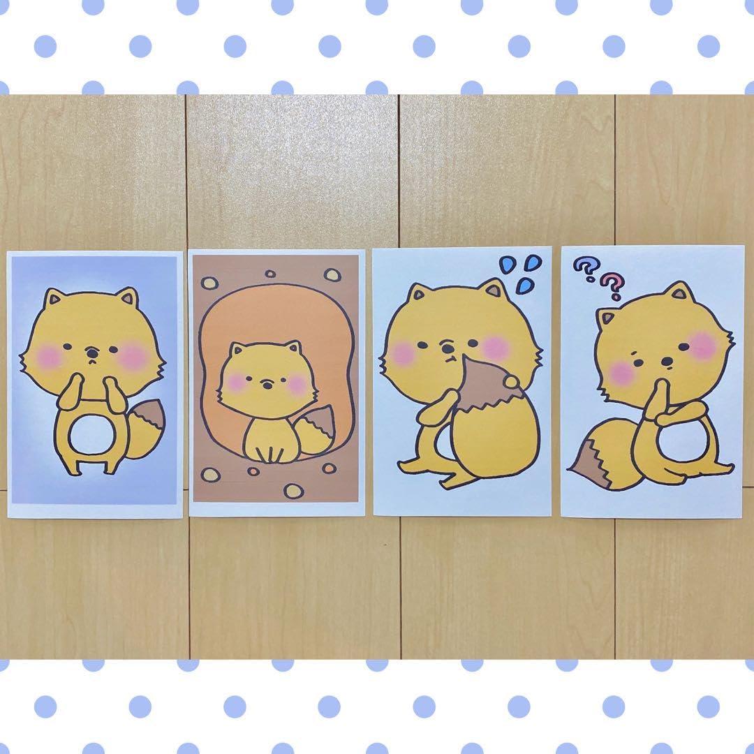 Amazon.co.jp: カード こぎつね こぎつねこんこん 保育教材 