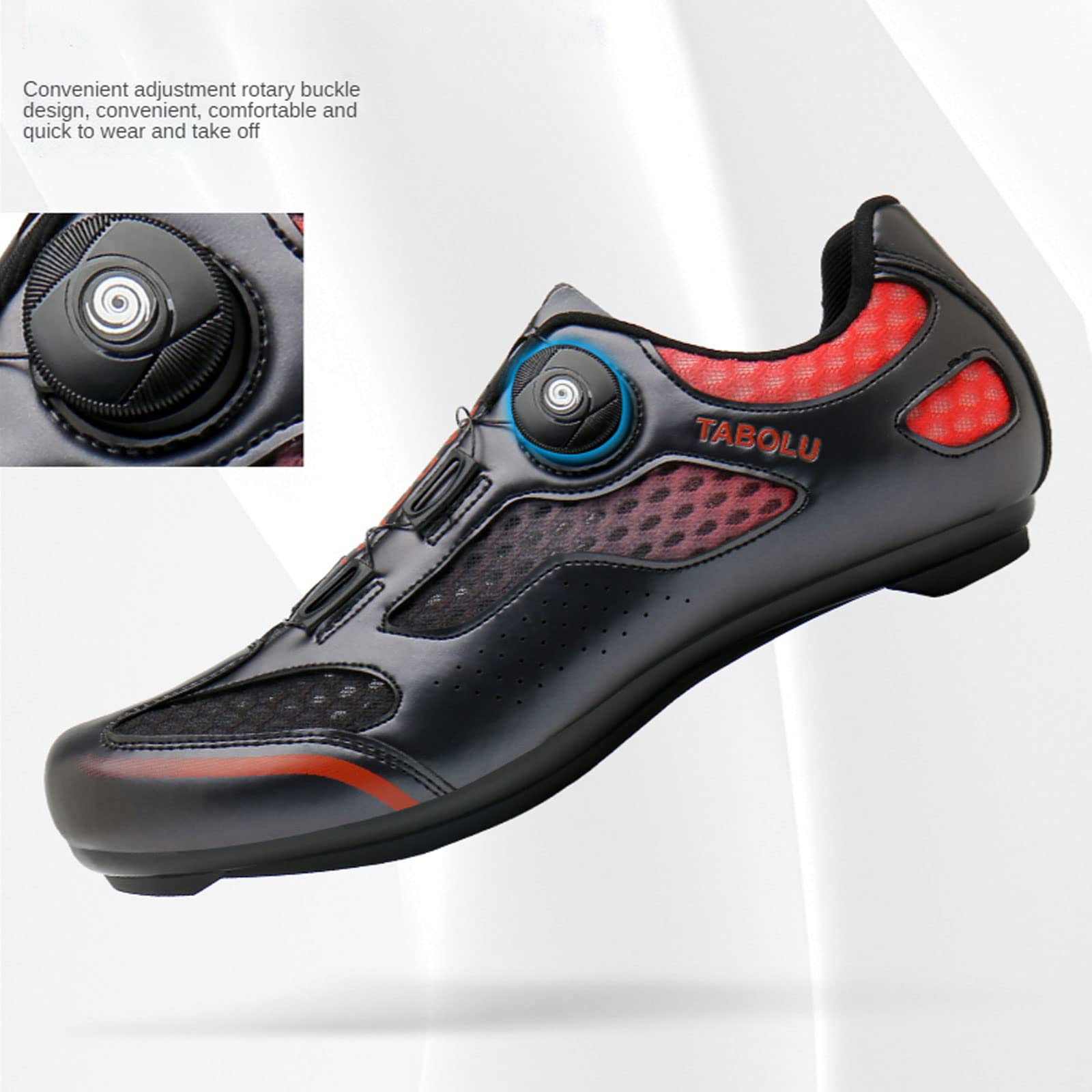 Scarpe Da MTB Unisex - Traspiranti, Antiscivolo, Compatibili Con Tacchette SPD - Foto 4