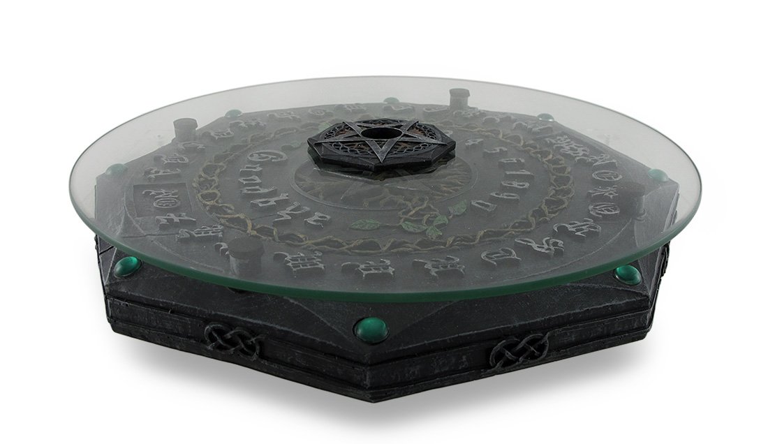 Lisa Parker Tree Of Life Pentacle Glass Top Ouija Board Witch