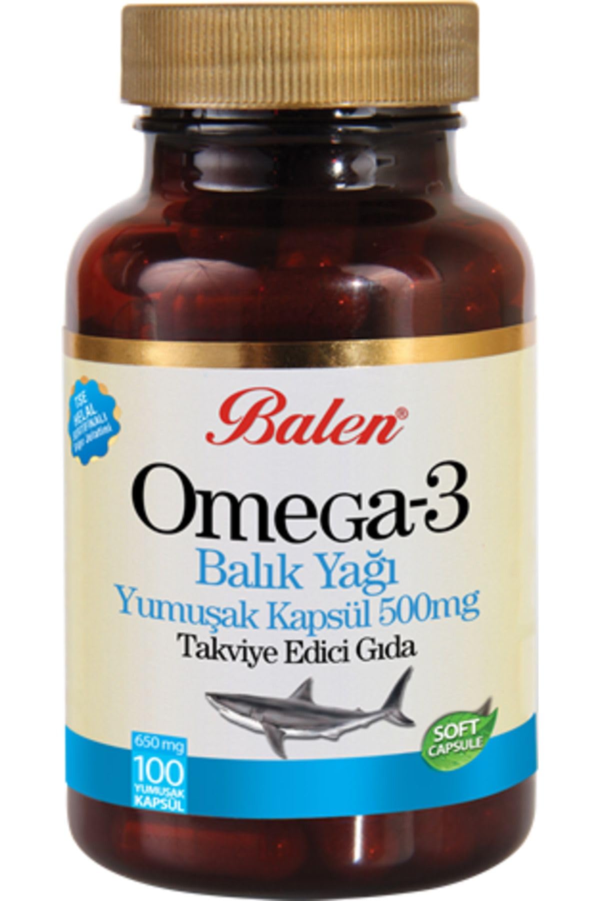 Balen Omega 3 Balık Yağı Yumuşak Kapsül