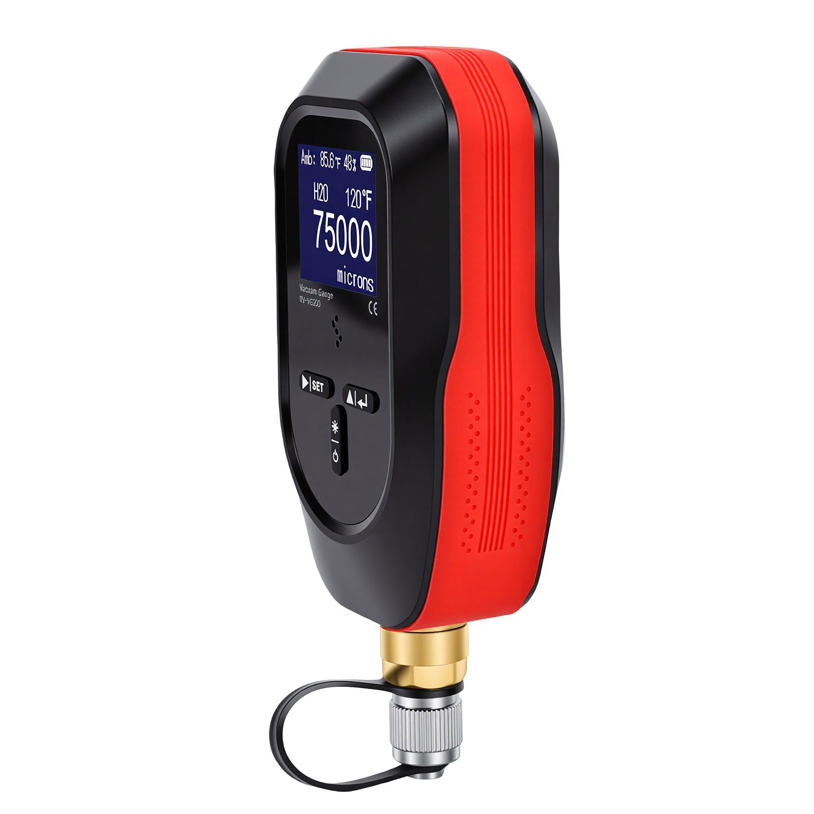 Medidor de Vacío Digital, Rango de 0-75000 Micrones