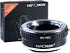 K&F CONCEPT MD-NEX Lens Adapter Ring Lens Adapter E Mount for Minolta MD MC Lenses Compatible with Sony NEX E-Mount Camera