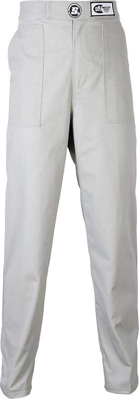 Calça de Corrida Speedway Motors Economy SFI-1, Classificação SFI 3.2A/1, Cinza, Tamanho M
