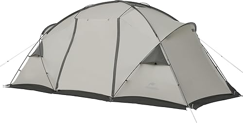 Naturehike Massif Hot Tent with Stove Jack, Waterproof Windproof 4 Season Tent, 24 Person Cold Weather Winter Tents for Camping