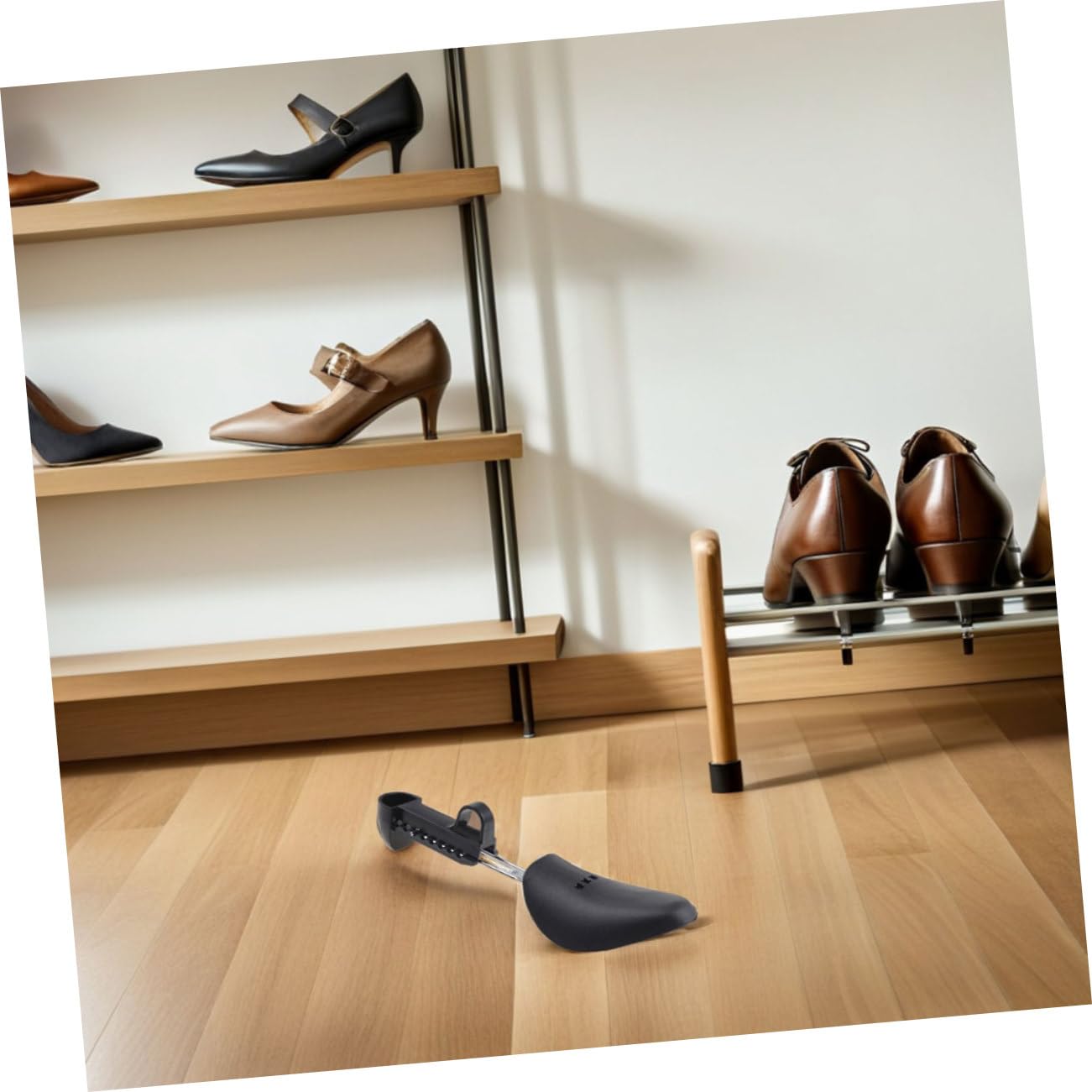 BESPORTBLE Tendiscarpe Regolabili in Plastica Modellatore Allungabile per Scarpe e Sportive Supporto Compatto per Scarpe e