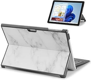 Slim Lightweight Case for Microsoft Surface Pro 7 Plus, Surface Pro 7, Surface Pro 6, Pro 5, Pro 4 Hard Protective Cover,Compatible with Type Cover Keyboard(Marble)