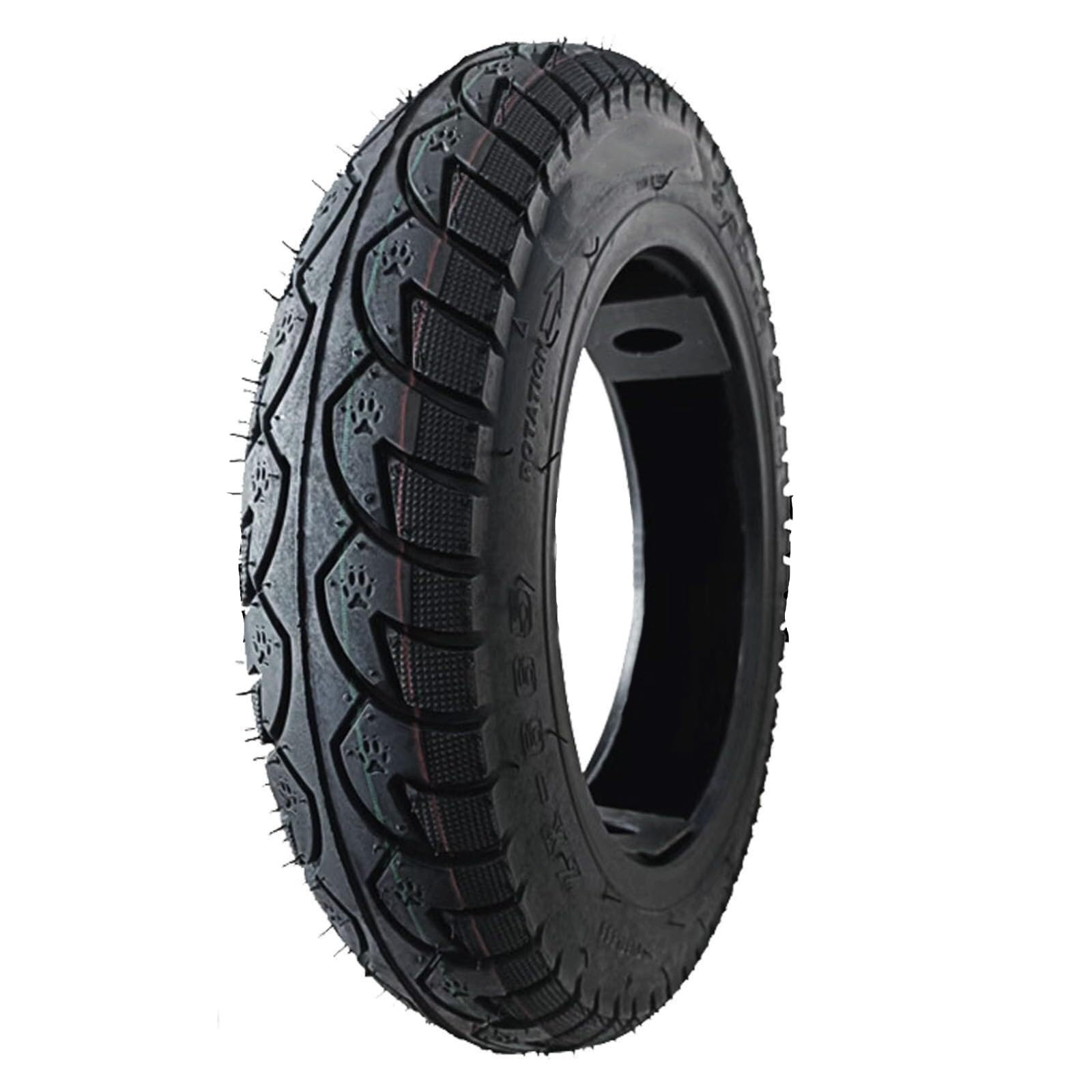 3.00-10 Opona do Skutera Tubeless Głęboki Bieżnik 3.00/10 8PR 49J 3.00 10 407lbs dla Skutera Mobilnościowego E-Bike Wózka Inwalidzkiego