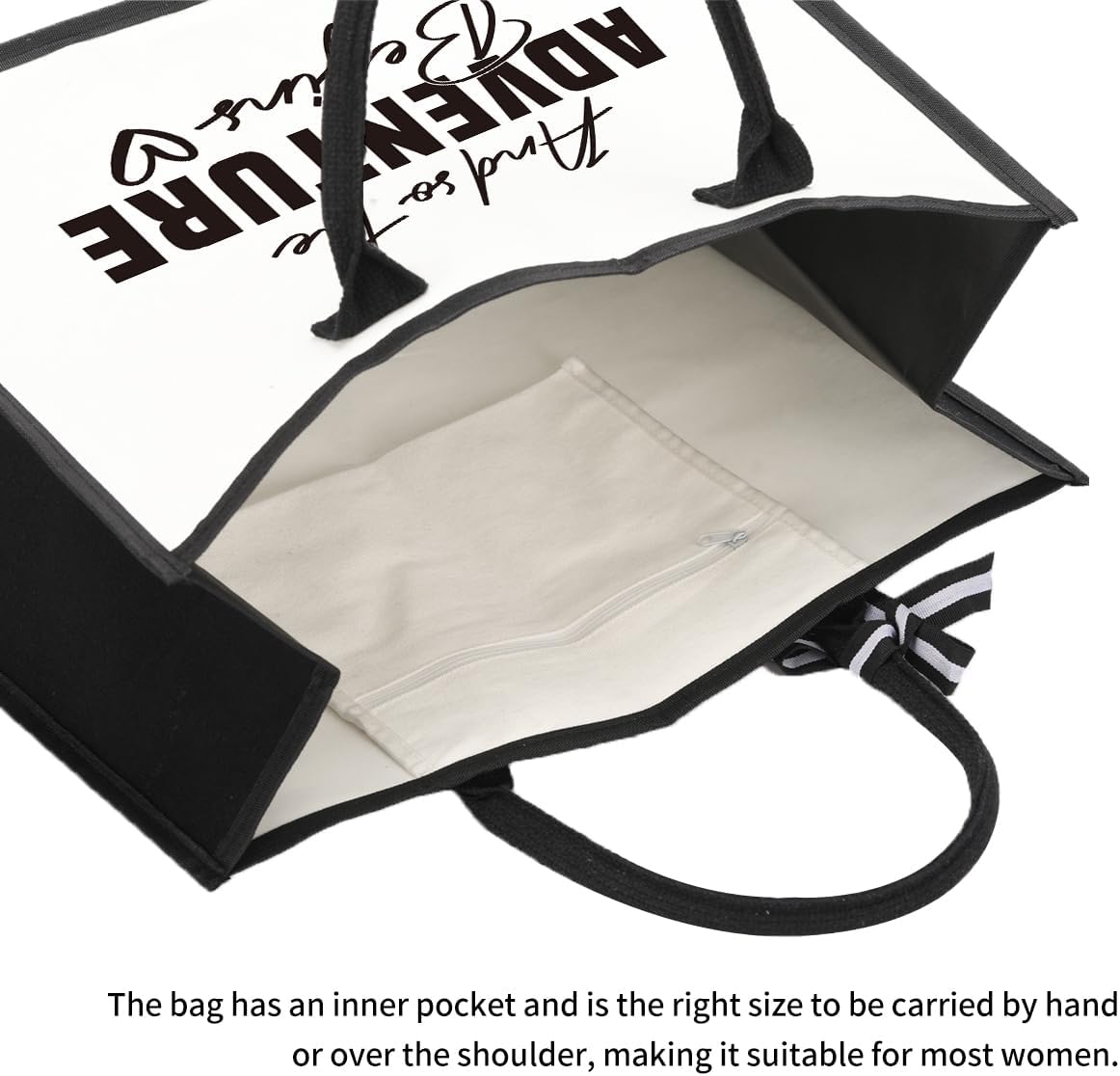 And So The Adventure Begins Tote Bags Gifts for Women - Image 5