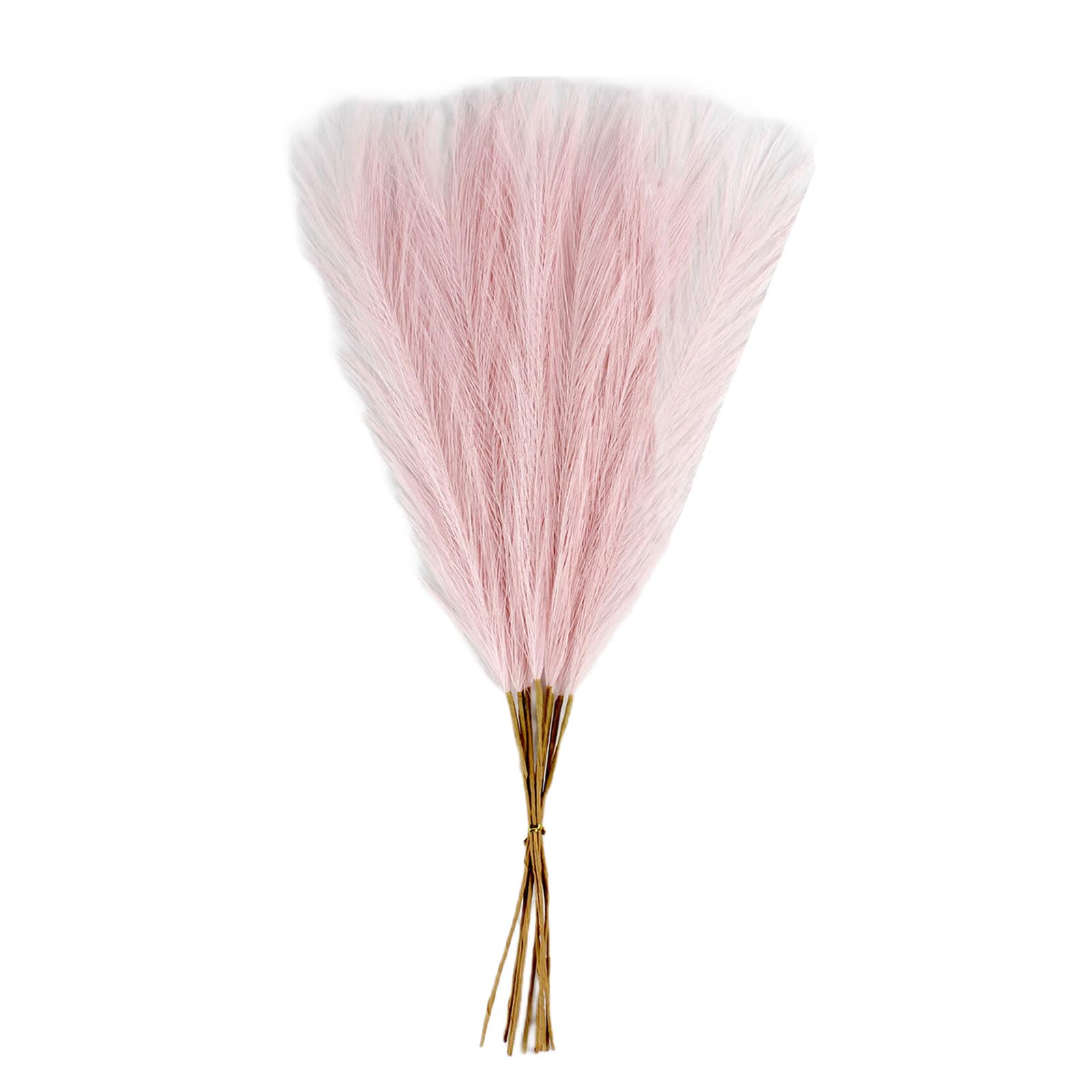 Hsioluted 30Pcs Artificial Pampasgrass Realistic Simulation Cattail for Thanksgiving Wedding Christmas Home Party Decoration Pampasgrass