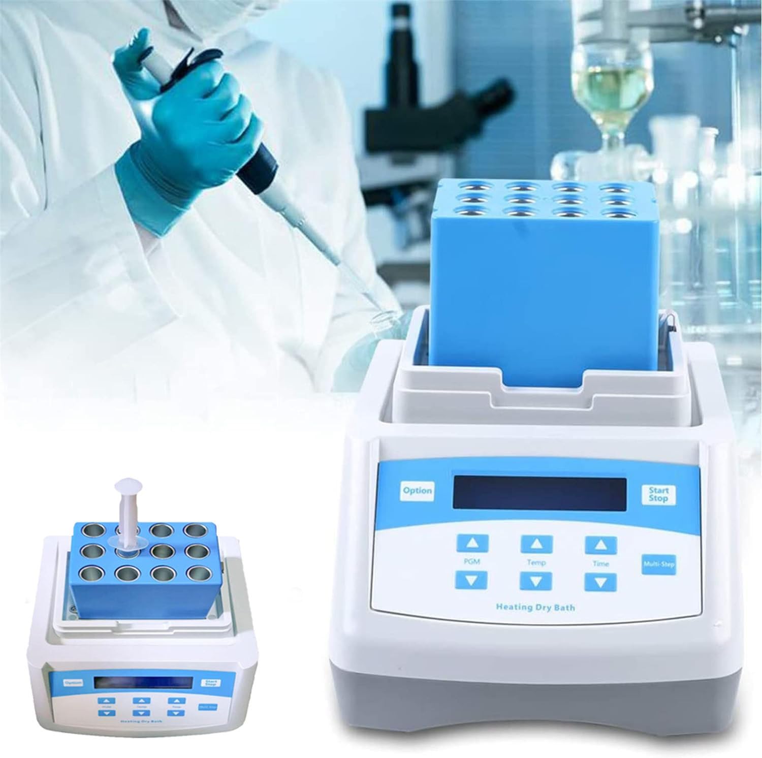 LjlXanthiper Gel Heating Machine,Prp Ppp Gel Heater Plasma Biological Filler,Gel Maker Manufacturing Instrument,PRP PPP Gel Maker Heater,For Sample Storage and Reaction,PRP Gel Preparation 12 * 5ML