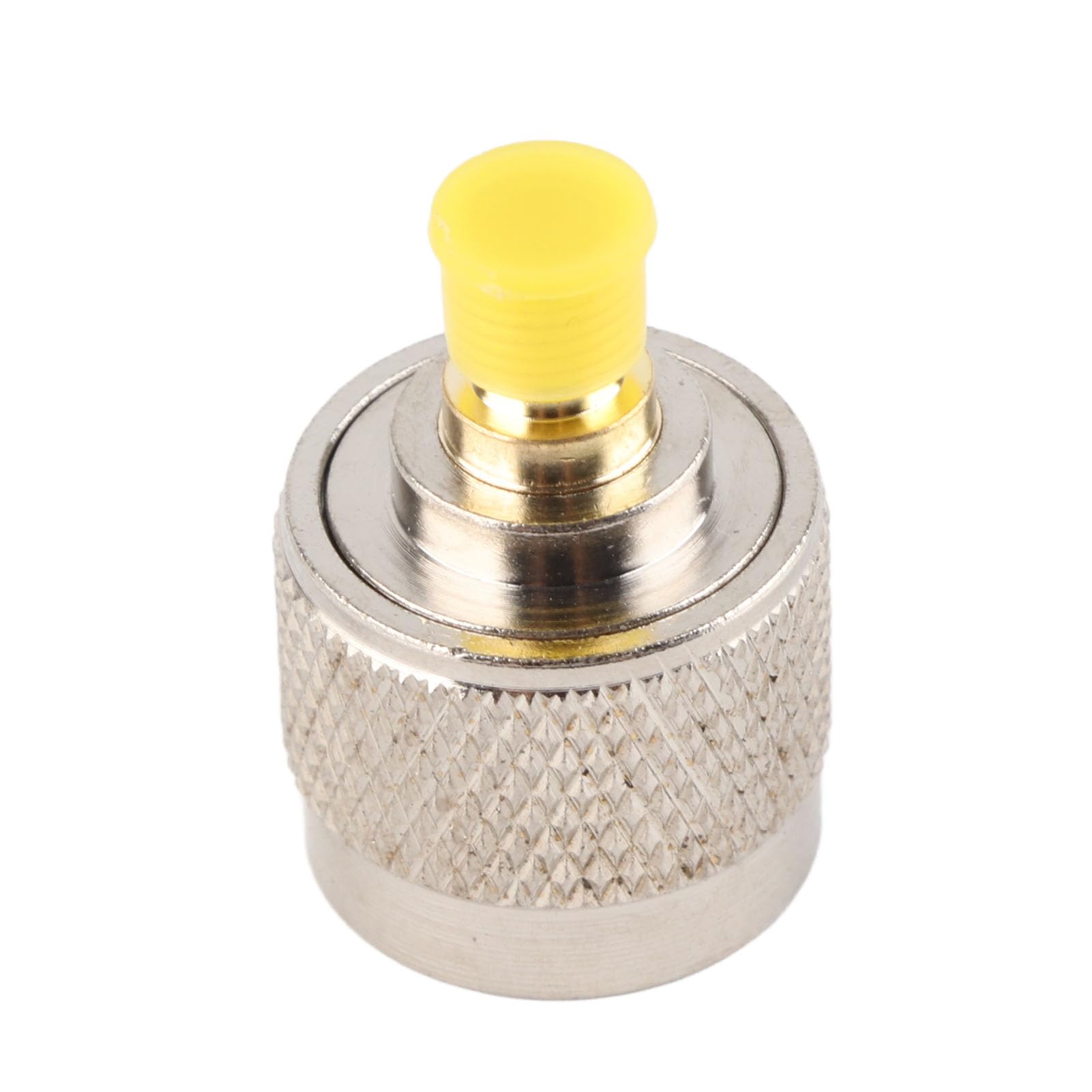 Dioche 2pcs Type N Male to SMA Female RF Adapter Connectors, Brand New and, Made of Copper Material, Wide Frequency Bandwidth, Gold, Plated, Long Service Life,