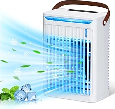 冷風機 冷風扇 【-16℃の冷却力・5段階風量】 卓上冷風機 小型 水冷エアコン 冷風扇風機 USB給電式 瞬冷 氷入れ可 熱中症対策 暑さ対策