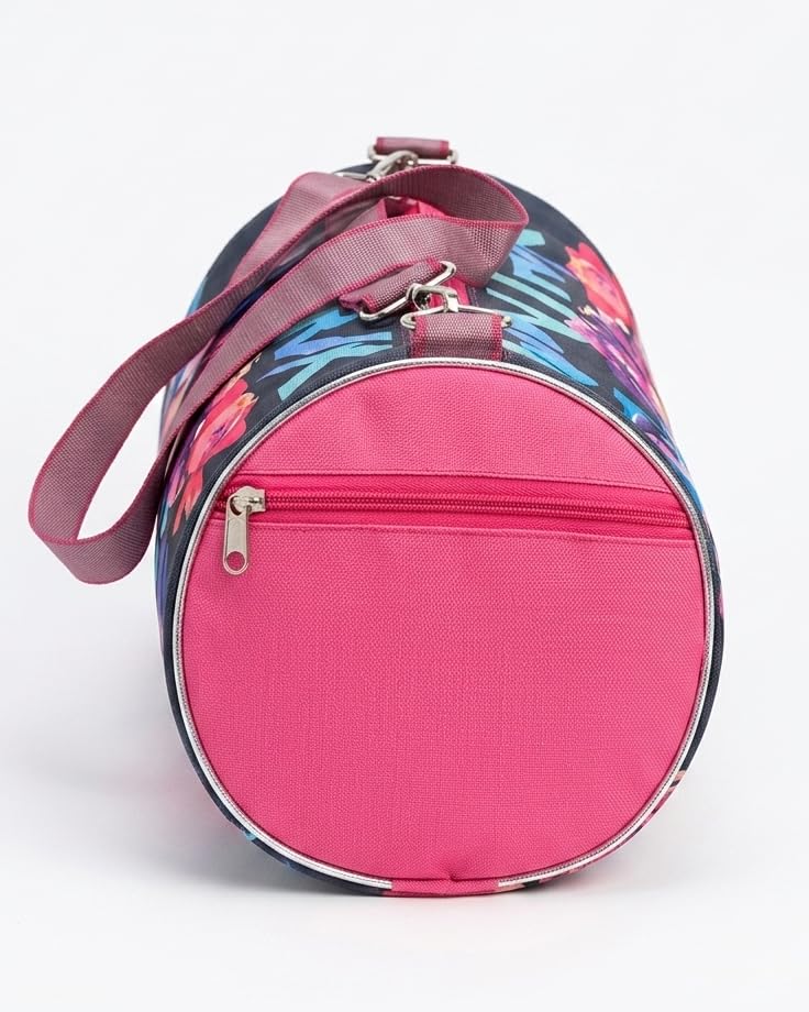 Image of Stylbase Kids Duffle Travel Bag | Durable Lightweight Polyester Sports & Gym Kids Luggage Carry Bag for Boys & Girls | Travelling Bag for Swimming, Dance, School & Weekend Trips (K-pop, 18)