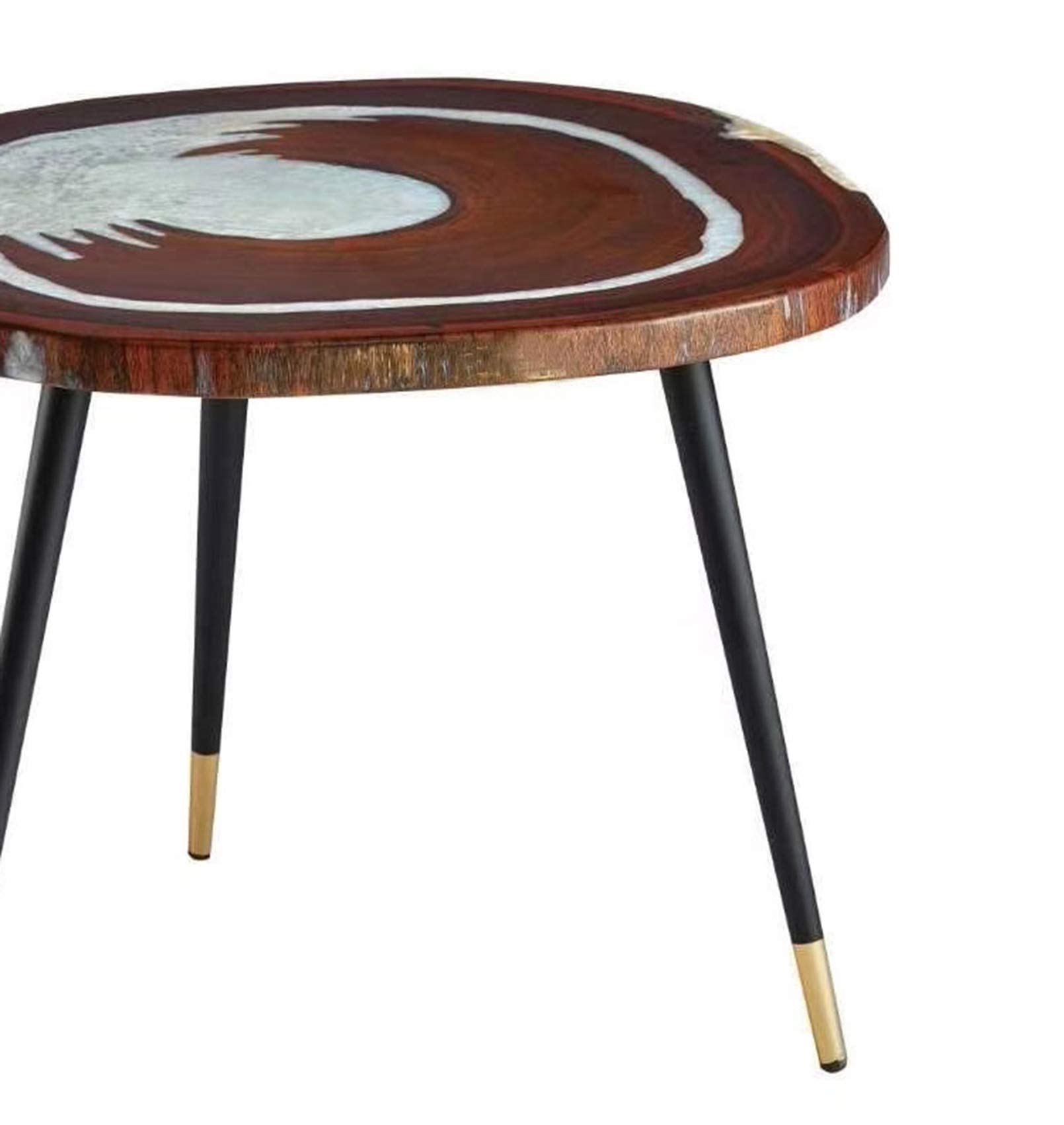 Nowoczesne metalowe nogi meblowe, 10 x 72 cm, 4-pak, czarne złoto, elegancki design, wymienne nóżki do szafek, stołów, krzeseł, biurek, ze śrubami, stylowe i trwałe