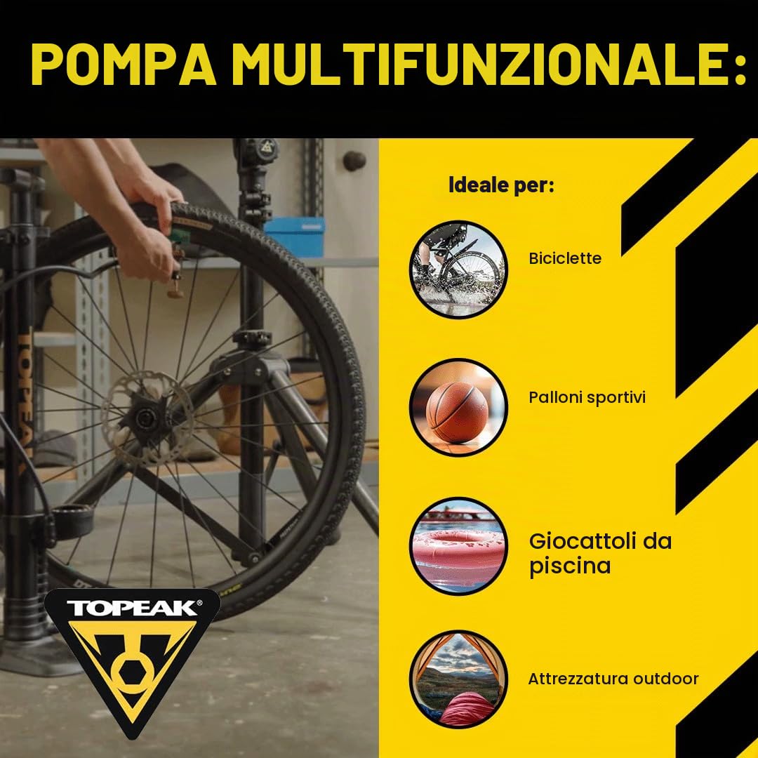 Topeak, Pompa per Bicicletta Joe Blow Max HP