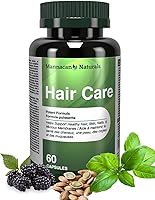 Vista 1 de Vitaminas para el crecimiento del cabello para mujeres, 60 cápsulas, suplementos para el crecimiento del cabello, biotina para el crecimiento