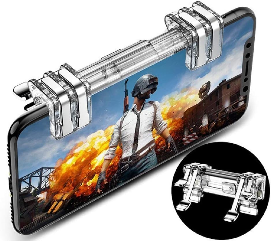 Sifree Pubg 荒野行動 Mobile コントローラー モバイル スマホゲーム パッド クリック感 金属押しボタン 高感度 ジョイスティック 射撃ボタン 左右兼用 連続射撃 人間工学設計 エイムアシスト Ios Android対応 Cafe Du Jardin Com