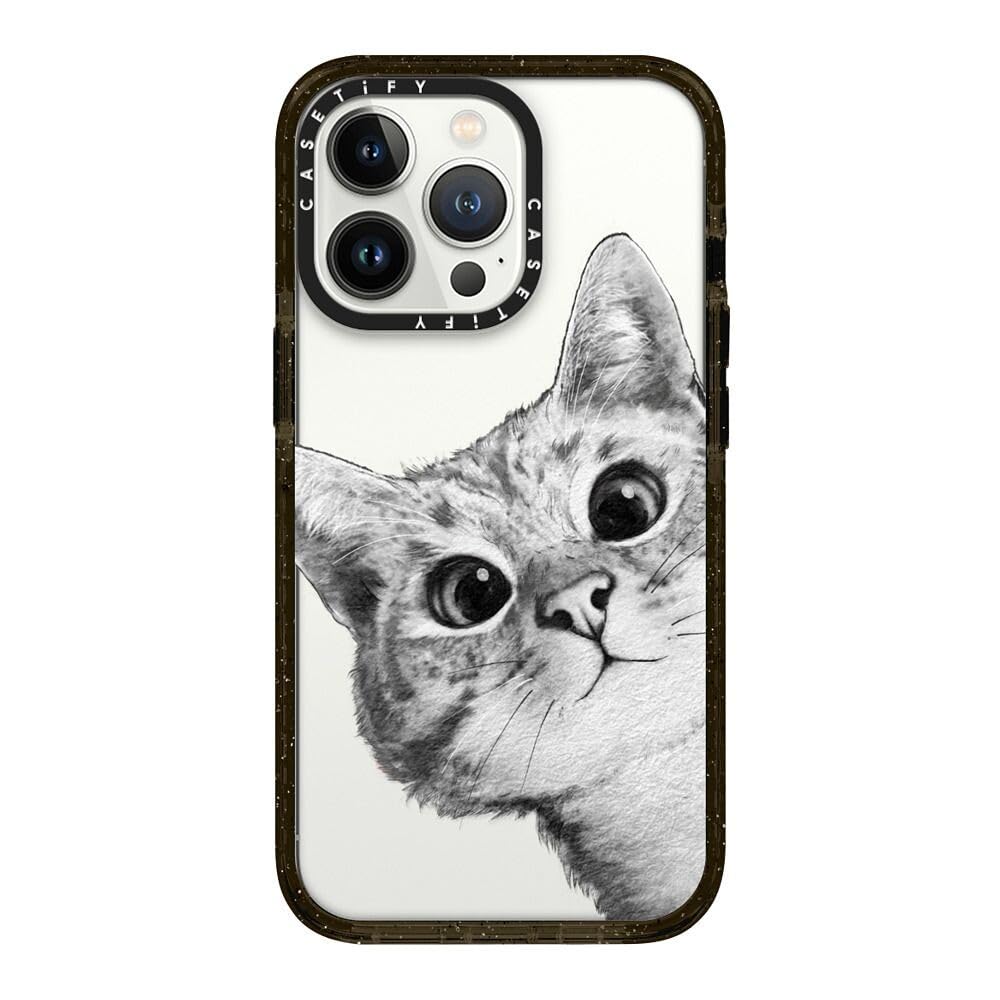 CASETIFY 猫イラスト MagSafe対応ケース CASETiFY ケースティファイ カードホルダースタンド 猫 ねこ スマホ