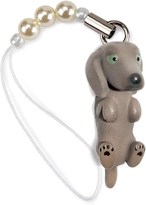 Amazon Co Jp ペットラバーズ 犬種 Dog 92 Weimaraner ワイマラナー シルバーグレー ビーズ ストラップ Dn 4101 家電 カメラ