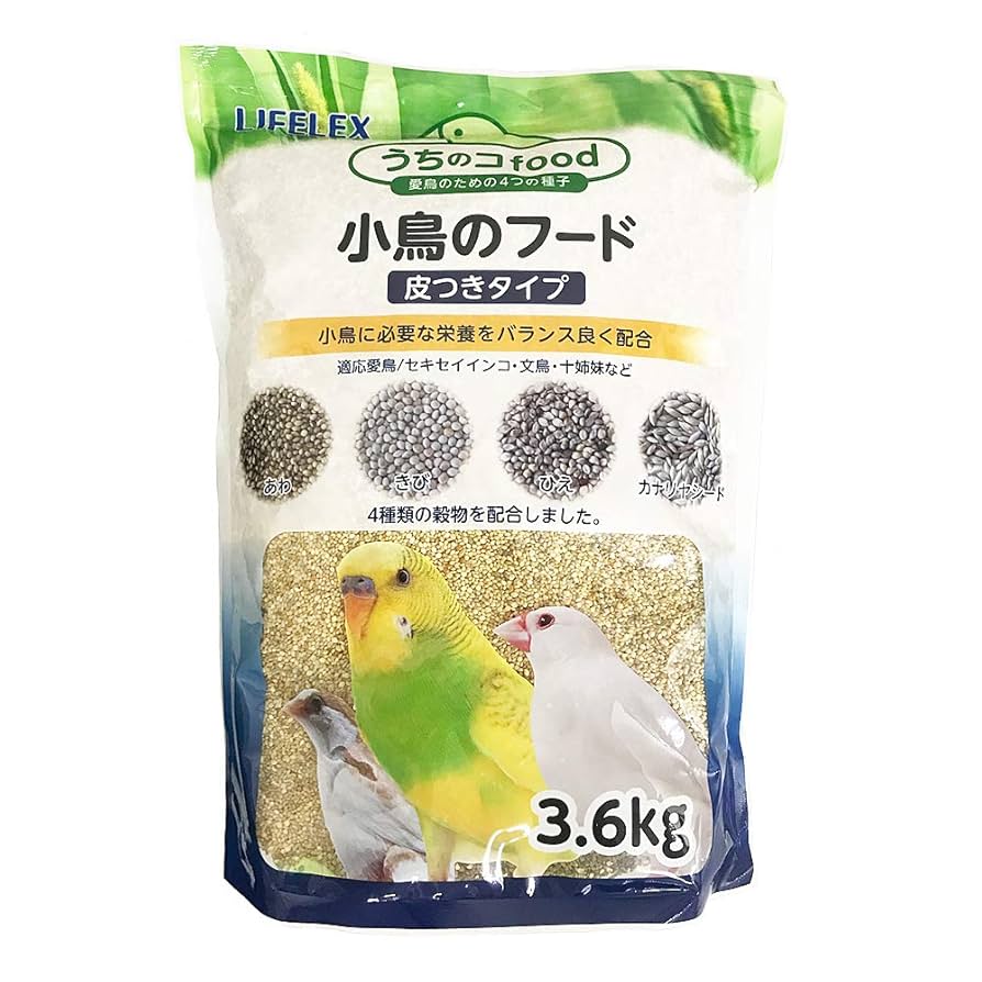 Amazon | コーナン オリジナル ライフレックス小鳥のフード皮付