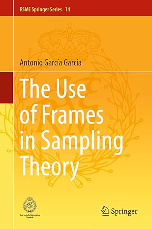 The Use of Frames in Sampling Theory-finelybook