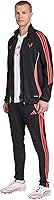 adidas Men's Messi Track Pants: Soft Fleece Soccer Lounge Pants with AEROREADY Moisture Control & Drawcord Waist