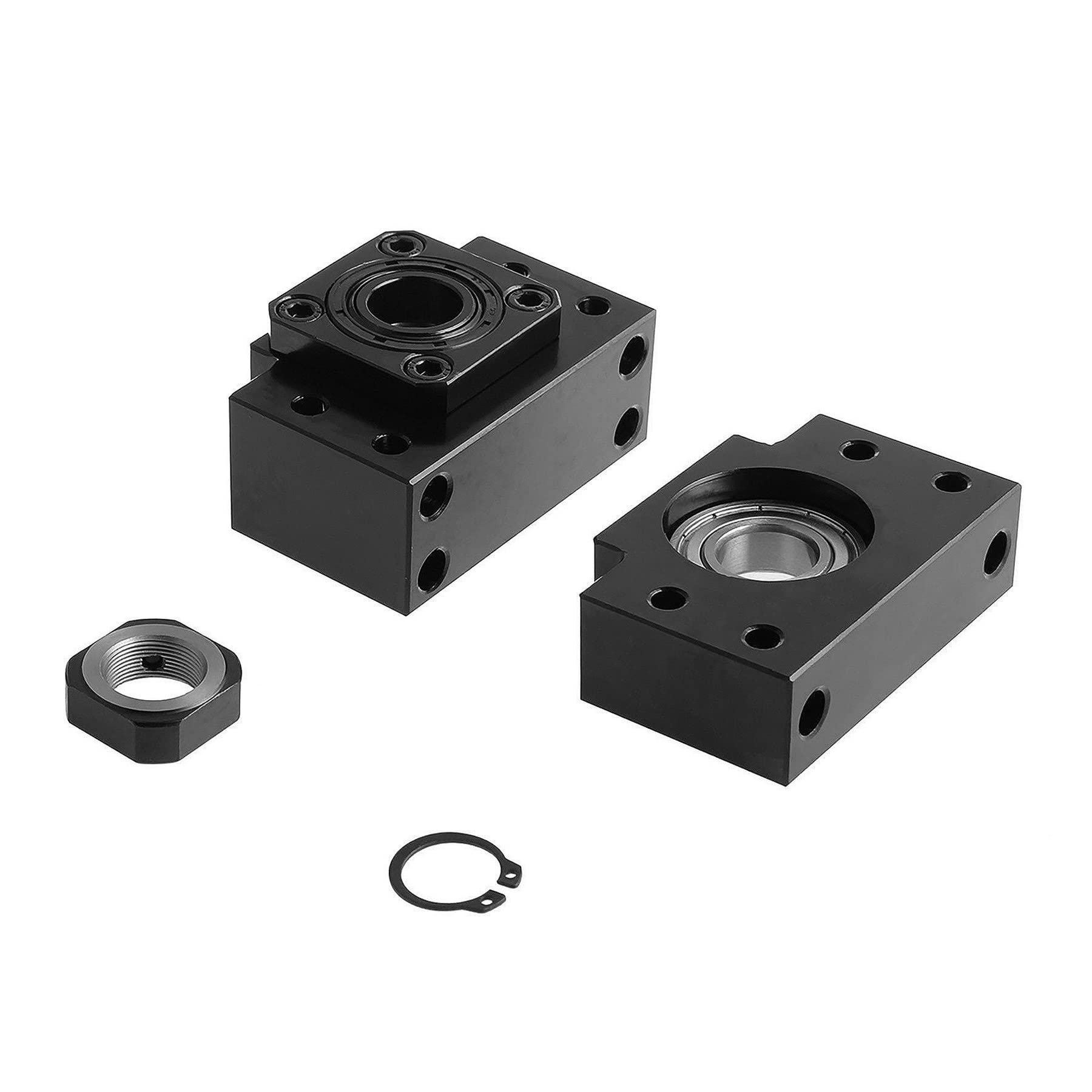 SFU1605 Roestvrijstalen Kogelomloopspindel 250 Mm En Moer En Bk Bf12 Ondersteuning En 635 10 Mm Koppeling
