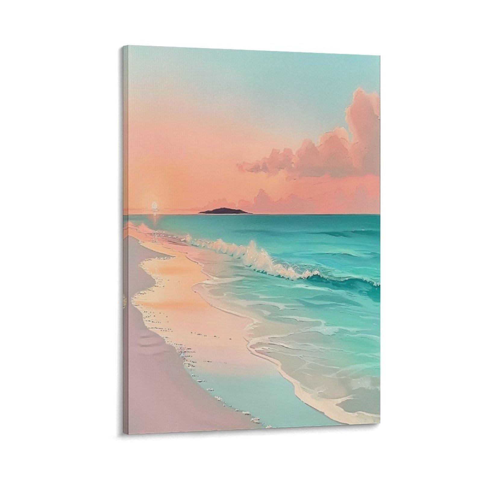 売却済み☆アクリル画 海 ビーチ 朝陽 朝焼け Beach Acrylic 売却済み☆アクリル画 海 ビーチ 朝陽 朝焼け Beach Acrylic