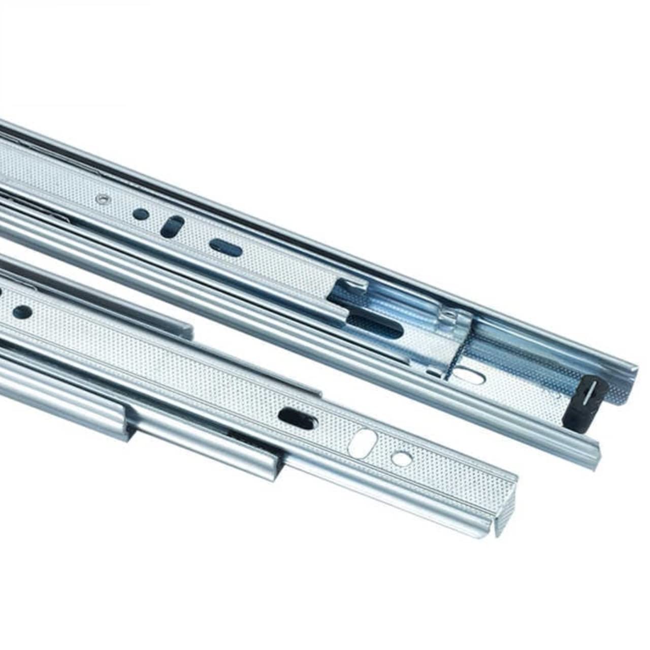 FUNNICO Telescopic Channel Drawer Slides with 5 Ball Bearing Size 10 Inch Weight 35 Kg Load Capacity (A Pack of 1 Set 2 Pieces &) (Colour Silver) (B0BXSSHPNM) Amazon Price History, Amazon Price Tracker