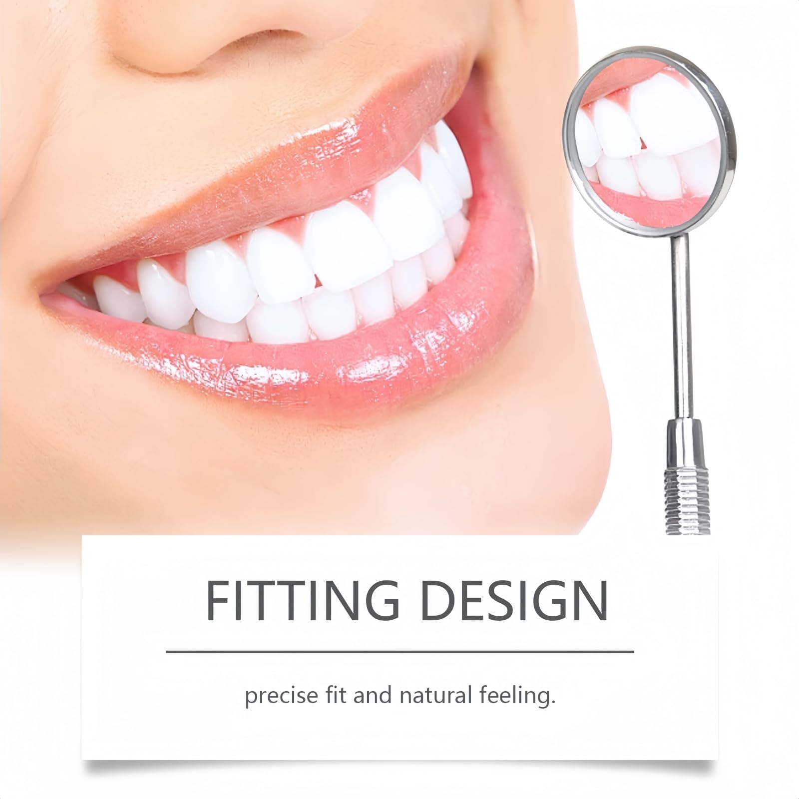 Kit de Prótesis Dentales de Silicona para Mujeres y Hombres | Prótesis Dental Temporal, Dientes Blandos, Protectores Bucales Instantáneos, Solución de Sonrisa y Boca Completa