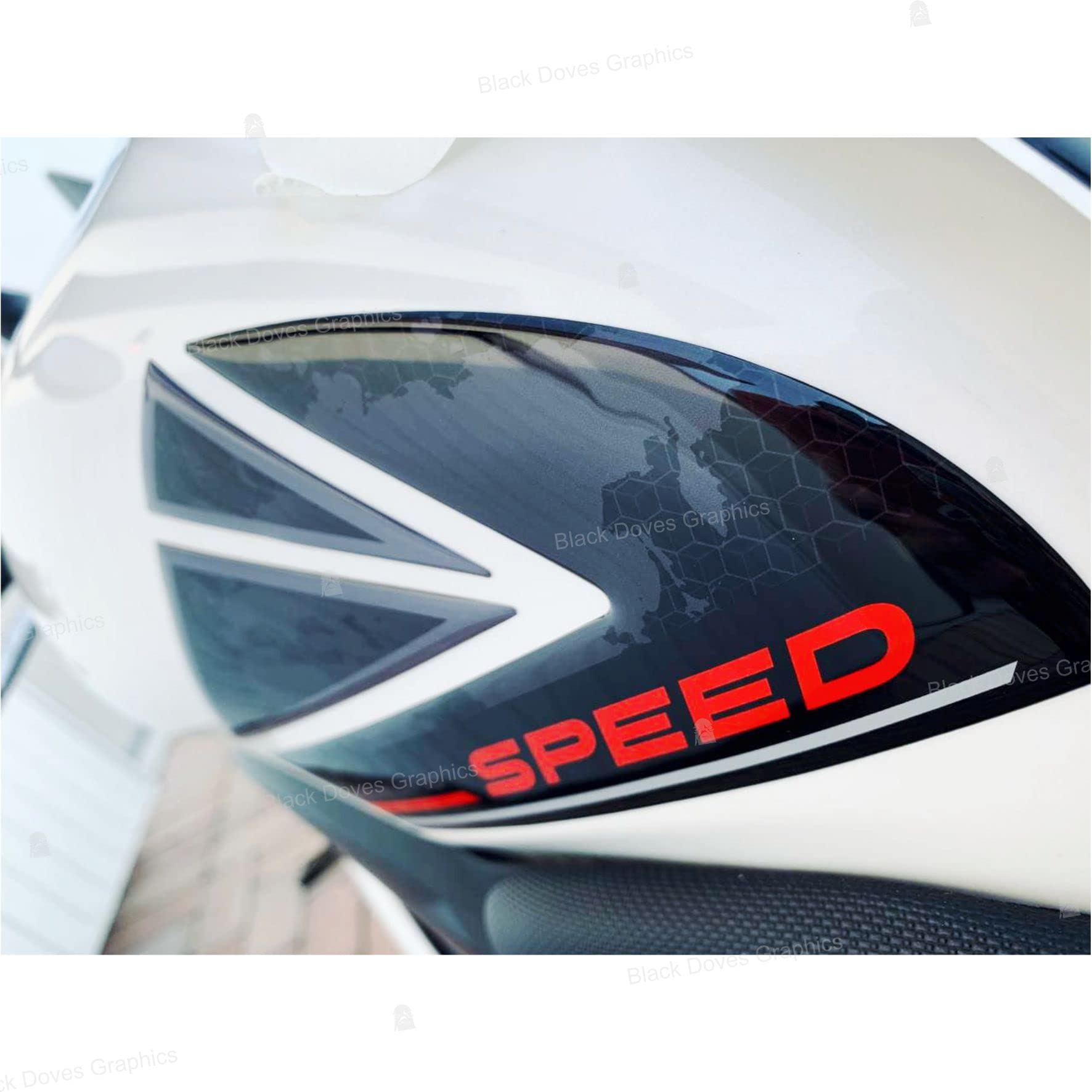ADESIVO 3D PARASERBATOIO COMPATIBILE CON MOTO TRIUMPH