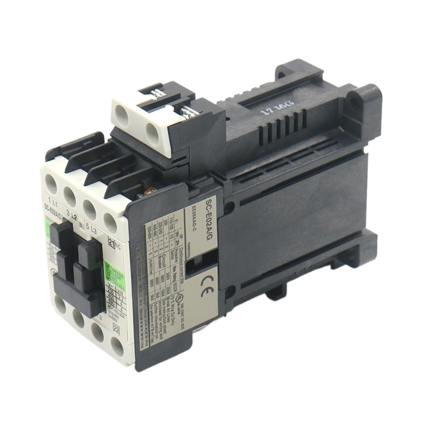 HEXEH contacteur Contacteur d'ascenseur SC-E02A/G E03A/G E04A/G E05A/G Accessoires d'ascenseur(SC-E03A G DC24V 13NO)
