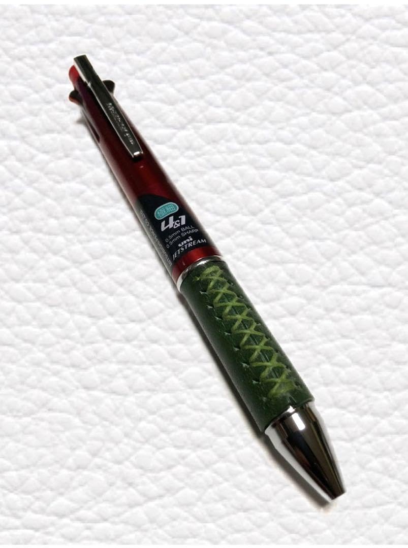 Amazon.co.jp: 受注製作ジェットストリーム4&1 （本革グリップ） 1本