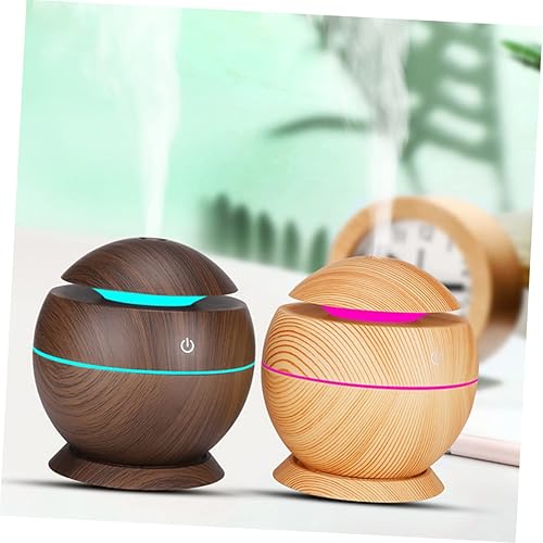 Miniatura 9 de Mini USB Humidificador Difusor Diseño Grano Portátil Silencio Operación para Dormitorio Oficina Coche Apagado Automático Uso Seguro