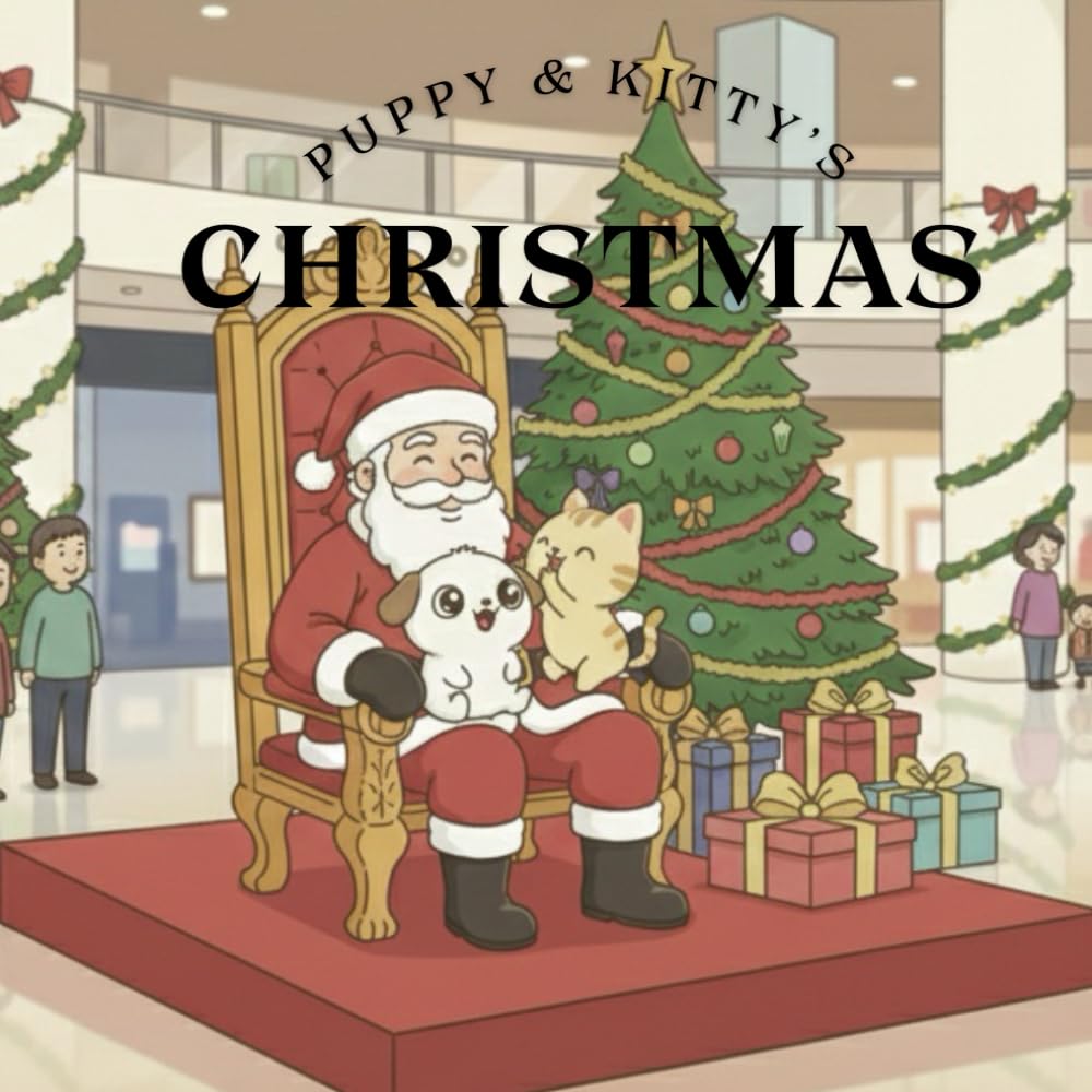 Puppy & Kitty's Christmas: A Cozy Christmas Tale with Puppy & Kitty (Puppy and Kitty)