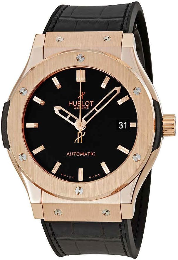 Hublot Classic Fusion Gold Black Dial Reloj para Peru Ubuy