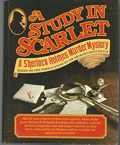 A Study In Scarlet: A Sherlock Holmes Murder My... 1850520453 Book Cover
