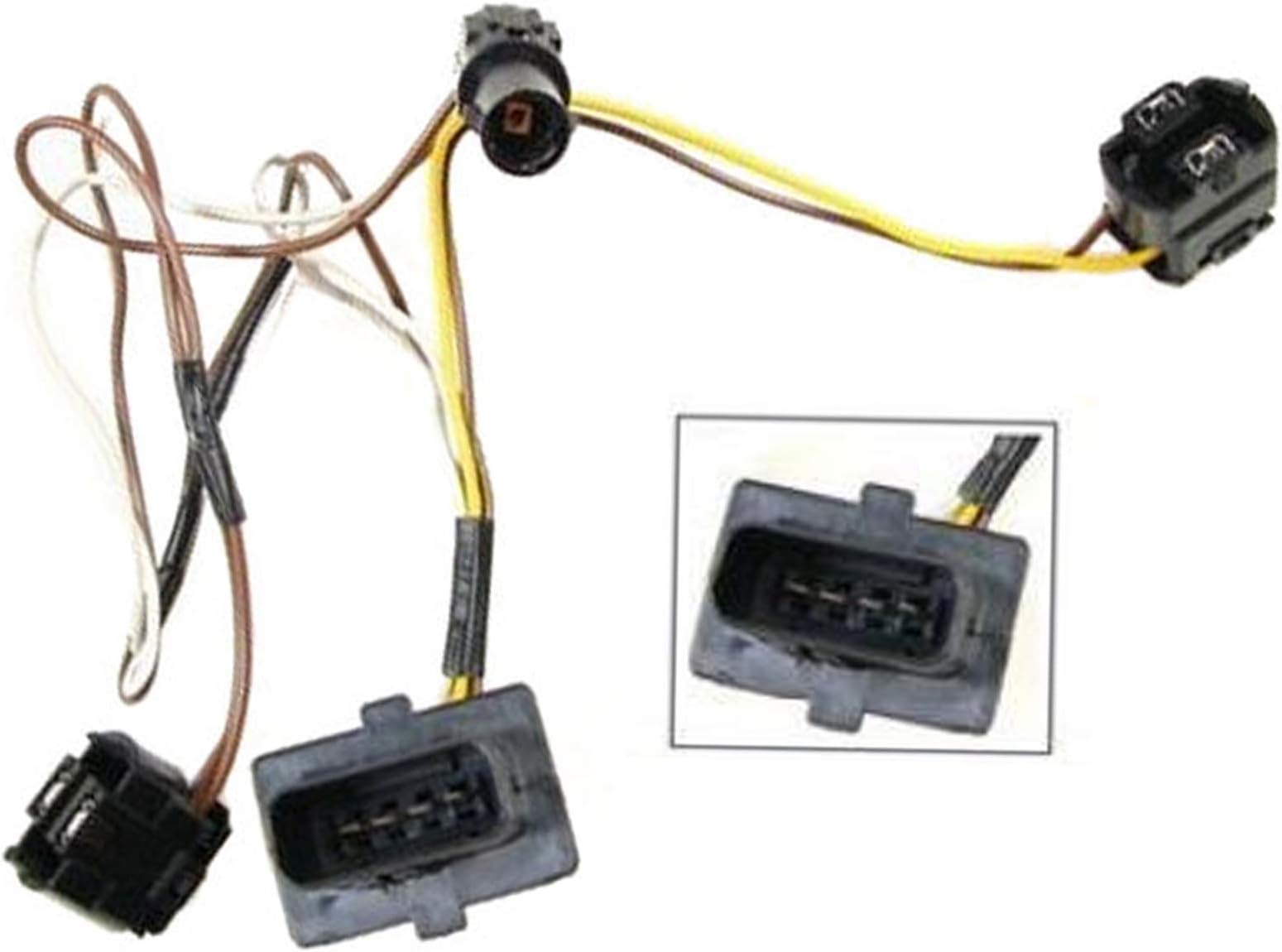 Compatible with Mercedes Benz E320 E430 W210 Right Headlight Wire Harness Repair Kit