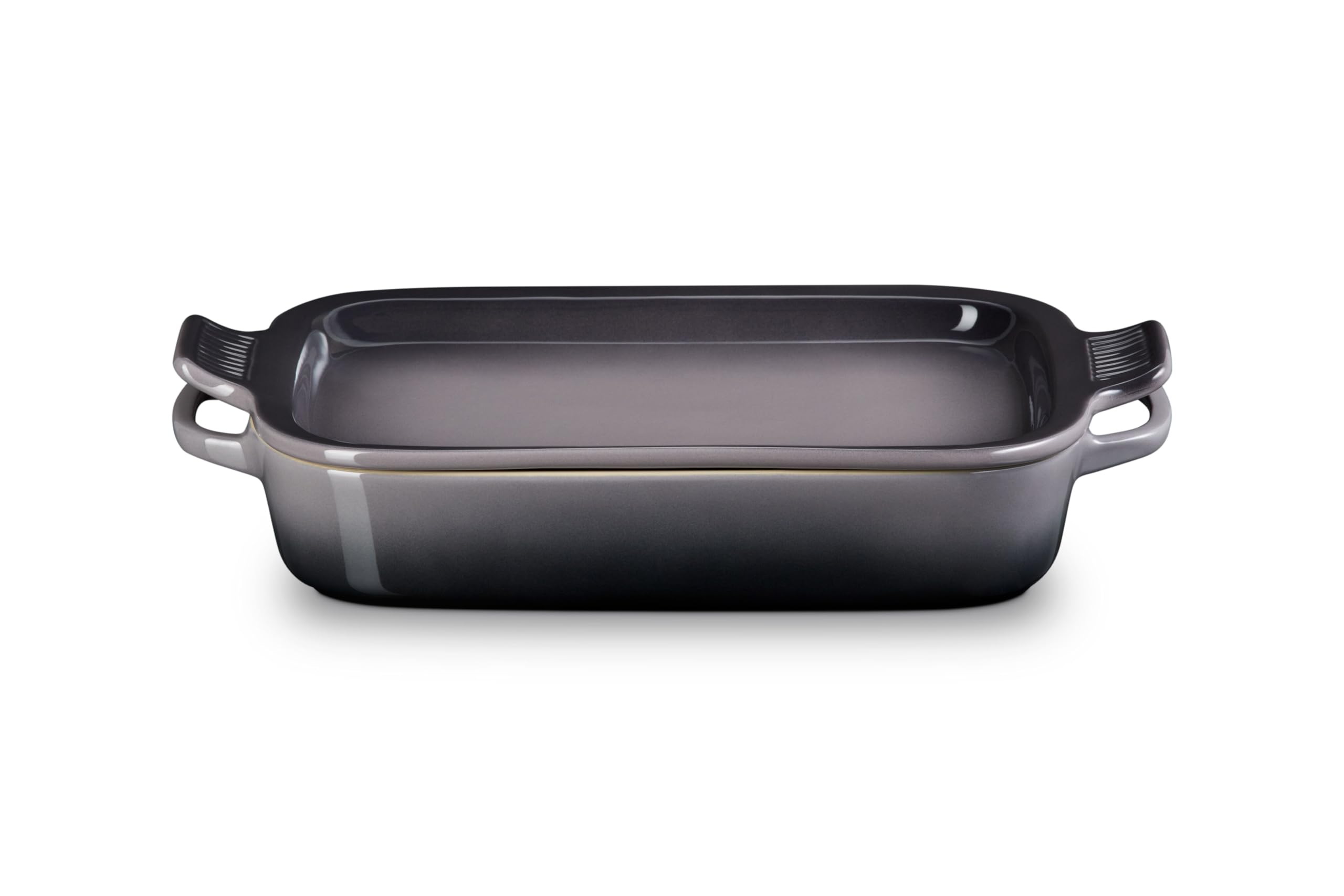 Le Creuset Stoneware Rectangular Dish with Platter Lid, 3 qt., Oyster