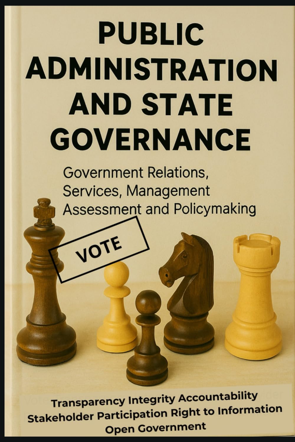 Public Administration and State Governance: Government Relations, Services, Management, Assessment and Policymaking