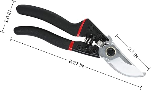 Miniatura 3 de Tijeras de podar Cortador de jardín, Tijeras de podar afiladas de acero inoxidable, Tijeras de poda de poda de derivación profesional